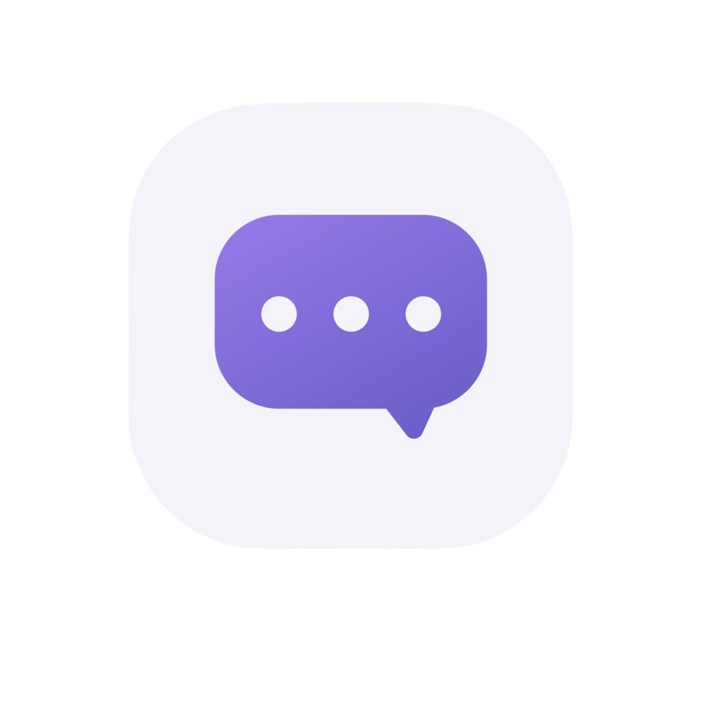 icono de contacto por mensaje